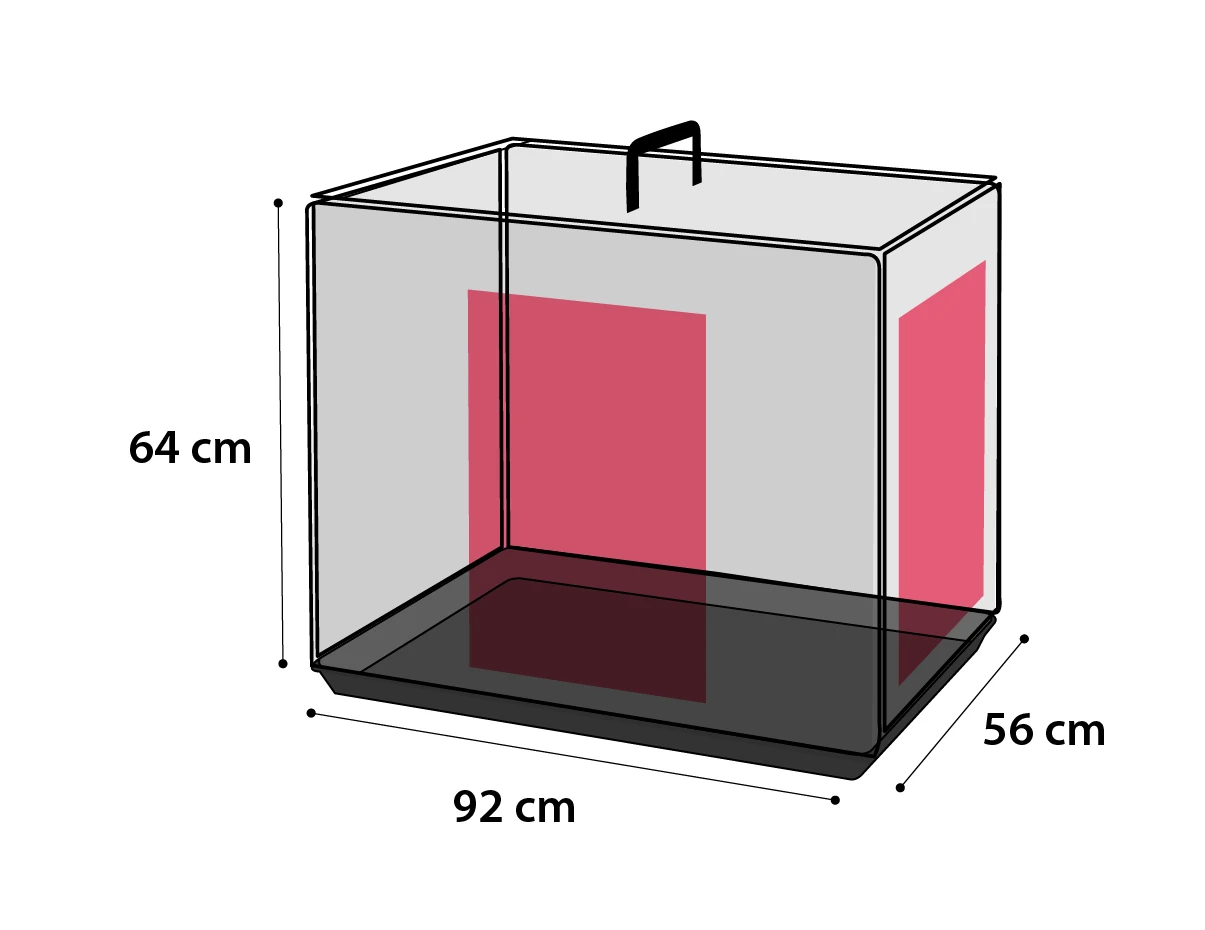 Flamingo Cage Pour Chien Ebo Taupe L 56x92x64cm 3 Flamingo Cage Pour Chien Ebo Taupe L 56x92x64cm – Image 3
