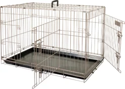 Flamingo Cage Pour Chien Ebo Taupe S 43x61x50cm -Éco Pattes af9e08ed692b9913f815d350ac32651415a07fab913b1488289393f2bc963851 scaled