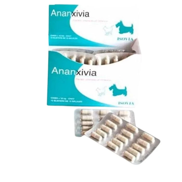 ANANXIVIA Chat Et Petit Chien 10 Blisters De 15 Gélules 1 ANANXIVIA Chat Et Petit Chien 10 Blisters De 15 Gélules