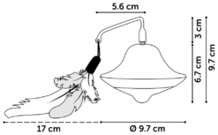 Flamingo Jouet Chat Scully Electro Dia. 9,7cm -Éco Pattes b03520535b594f779770549ba935f93d5a18474b1c1a5839e477d2517f230615