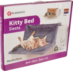 Flamingo Kitty Siesta Lit Radiateur Beige -Éco Pattes b080a3a8b508936462deacd7b0b626218d6a854008ba93cf8d06fb530b9c0a76