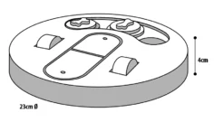 Flamingo Jouet Chien Wooden Brain Train Helios-23cm -Éco Pattes b23054ac54b39a9c5a7075548c29434fba03e69563199a931a7996d95d1d37ad