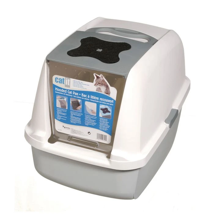 Ca Maison De Toilette Avec Toit 55x40x45cm Gris 1 Ca Maison De Toilette Avec Toit 55x40x45cm Gris