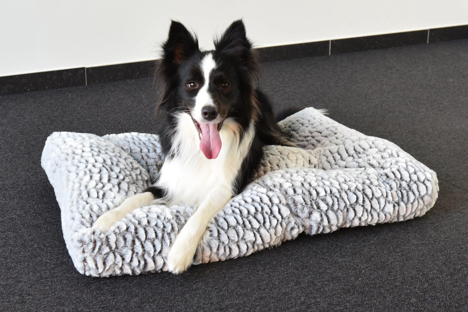 Flamingo Coussin Snoozzy Rectangulaire Gris/noir 80x55x10cm 3 Flamingo Coussin Snoozzy Rectangulaire Gris/noir 80x55x10cm – Image 3