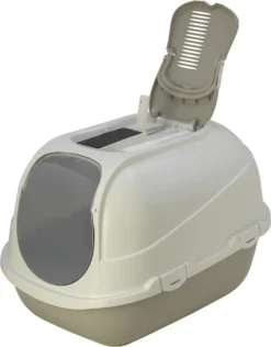 Flamingo Bac à Litière Hera Gris XL 49x66x46cm -Éco Pattes c1743b85e8e0255ed165bcf12640f9fbe9a4a4831526ce8a36a63b27dda3c413 scaled