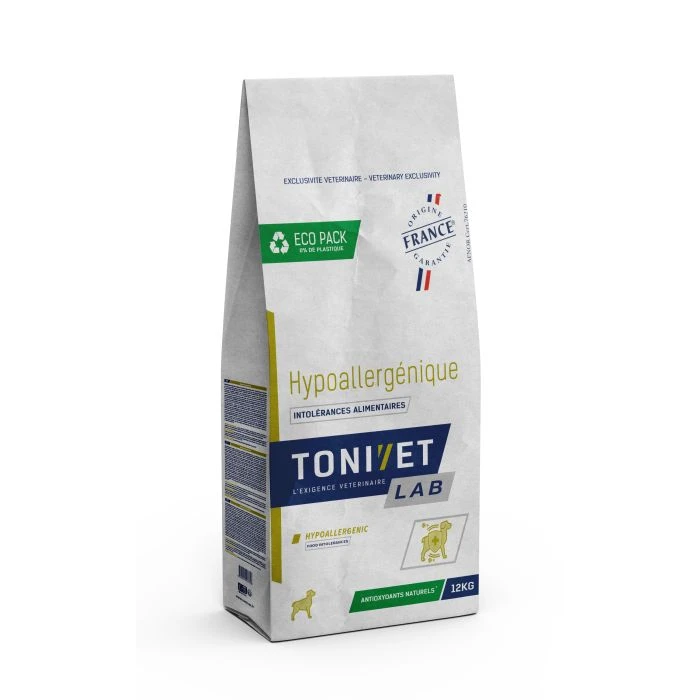 Tonivet Lab Hypoallergenique Chien - 12kg 1 Tonivet Lab Hypoallergenique Chien - 12kg
