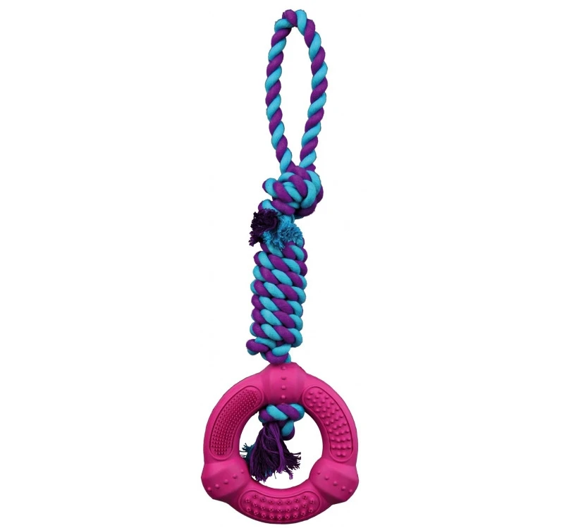 Corde De Jeu Avec Anneau TRIXIE 2 Corde De Jeu Avec Anneau TRIXIE – Image 2