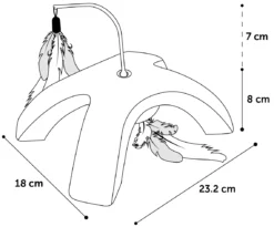 Flamingo Jouet Chat Draco Electro 23,2cm -Éco Pattes d5ce03af4340f7971544cbbe863e0673d64c28d0d62fd70d7b038ad5c500b336