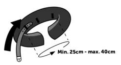 Flamingo Collier Gonflable Pour Chiens Gofi M -Éco Pattes eeaf61cbe09f650a9b277e26e19882cd6b3b9033949cb076cbe9b33dec8e8f8d