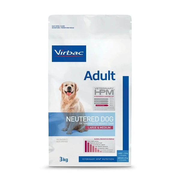Virbac Veterinary HPM Adult Neutered Large Et Medium 3 Virbac Veterinary HPM Adult Neutered Large Et Medium – Image 3