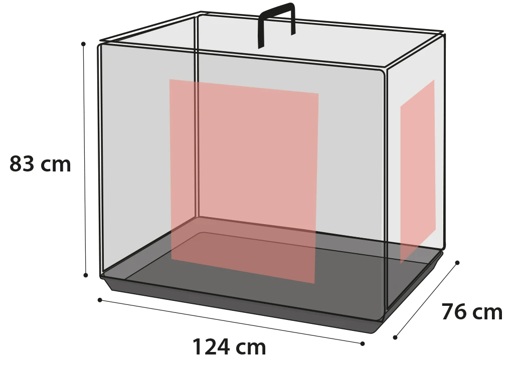 Flamingo Cage Pour Chien Mezo Noir XXL 76x124x83cm 2 Flamingo Cage Pour Chien Mezo Noir XXL 76x124x83cm – Image 2