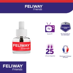 Feliway Friends -Éco Pattes feliway friends diffuseur 1recharge 1 FR 1