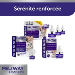 FELIWAY Optimum Diffuseur -Éco Pattes feliway optimum diffuseur 1recharge 5 FR 1