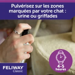 Feliway F3 Spray 60 Ml -Éco Pattes feliway spray 60ml 6 FR