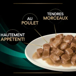 Purina Pro Plan Veterinary Diet EN Chat Sachets 10x85g Poulet -Éco Pattes purina veterinary diet en chat 10x85g poulet 2 FR