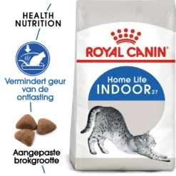 Royal Canin Indoor 27 Adult Pour Chat 10kg -Éco Pattes rc fhn indoor27 mv eretailkit nl nl