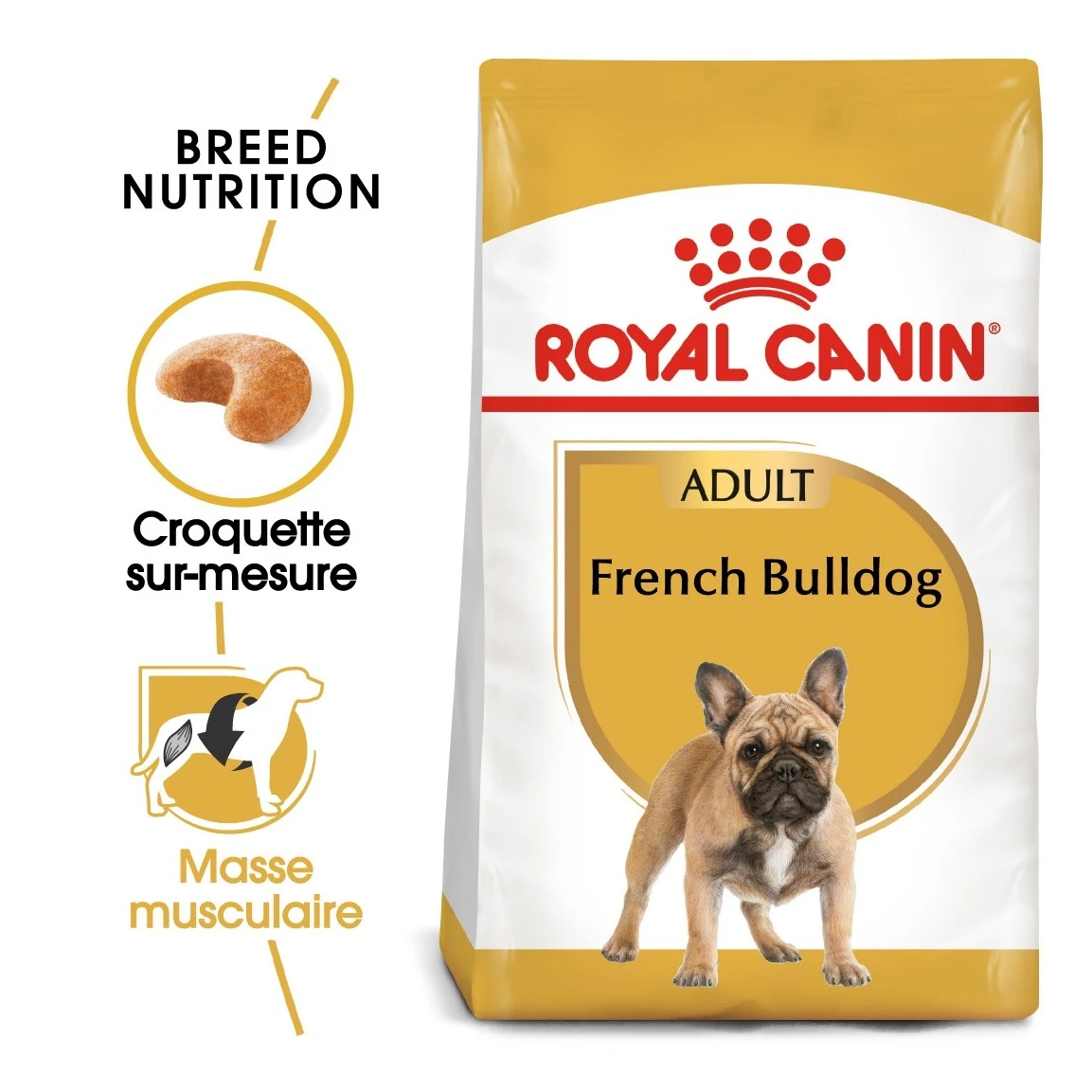 Royal Canin French Bulldog Adult Pour Chien 9kg 3 Royal Canin French Bulldog Adult Pour Chien 9kg – Image 3