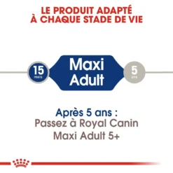 Royal Canin Maxi Adult Pour Chien 15kg -Éco Pattes royal canin maxi adult croquettes pour chien maxi adult 4