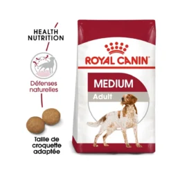 Royal Canin Medium Adult Pour Chien 15kg -Éco Pattes royal canin medium adult croquettes pour chien medium adult 1