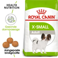 Royal Canin Extra Small Adult Pour Chien 1,5kg -Éco Pattes royal canin x small adult volwassen hond zeer kleine hondenrassen hero packshot 1