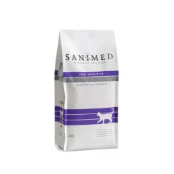 Sanimed Skin/Sensitive Croquettes Pour Chats 1,5kg